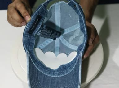 Blue Denim Cap