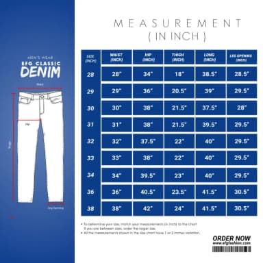 EFG Slim Fit Jeans