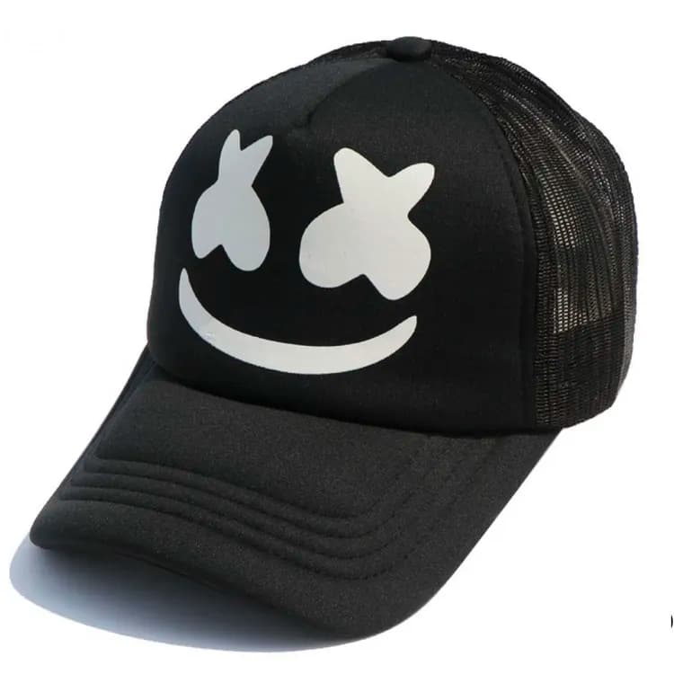 Marshmello Half Net Cap
